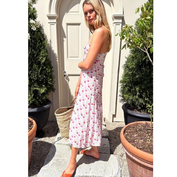 Emerson Fry Amy Sundress In Vintage Tulip Size Small Floral Midi Dress - Picture 5 of 14